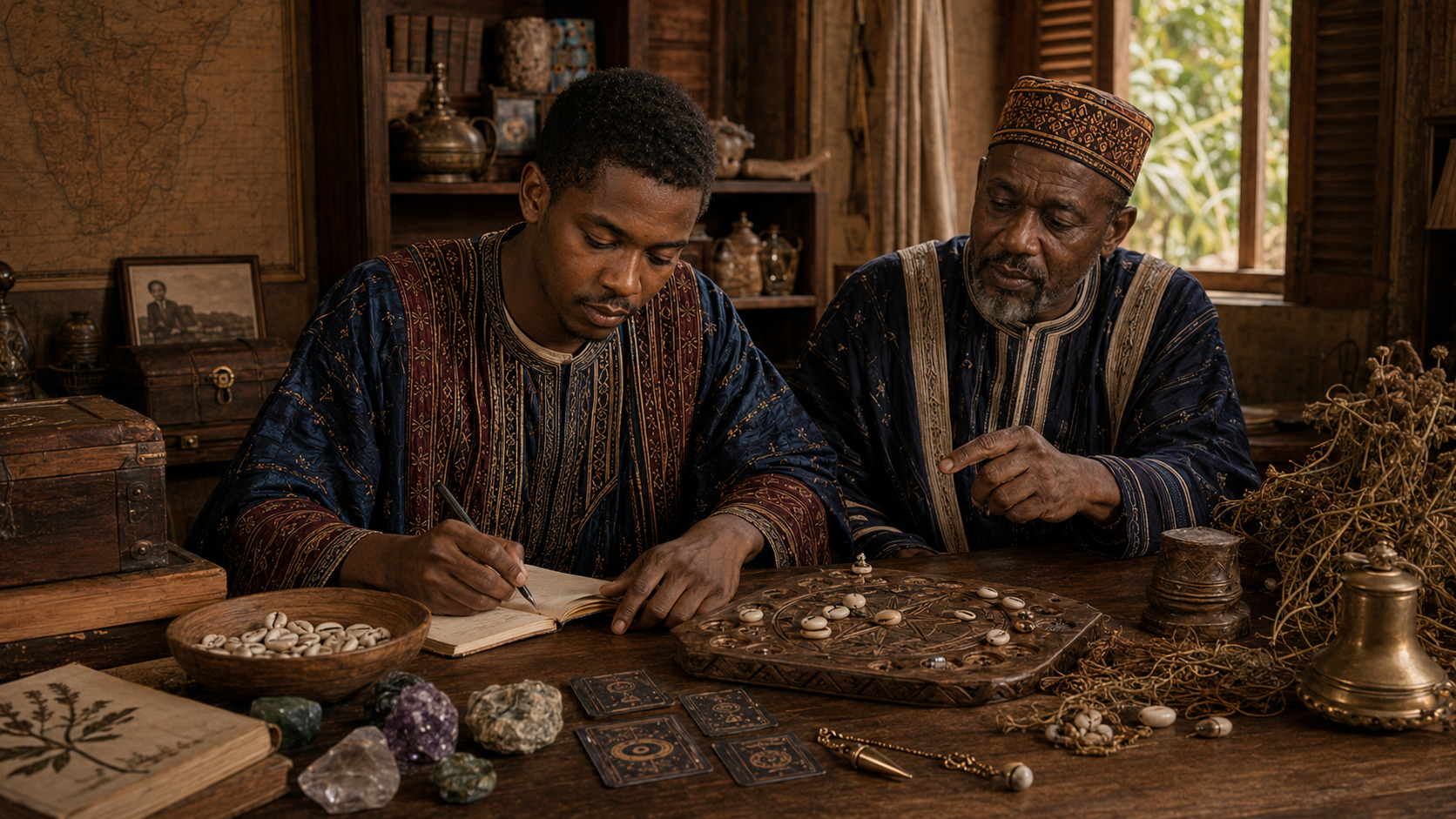 Période d'apprentissage et développement de la pratique personnelle de Marabout Samory