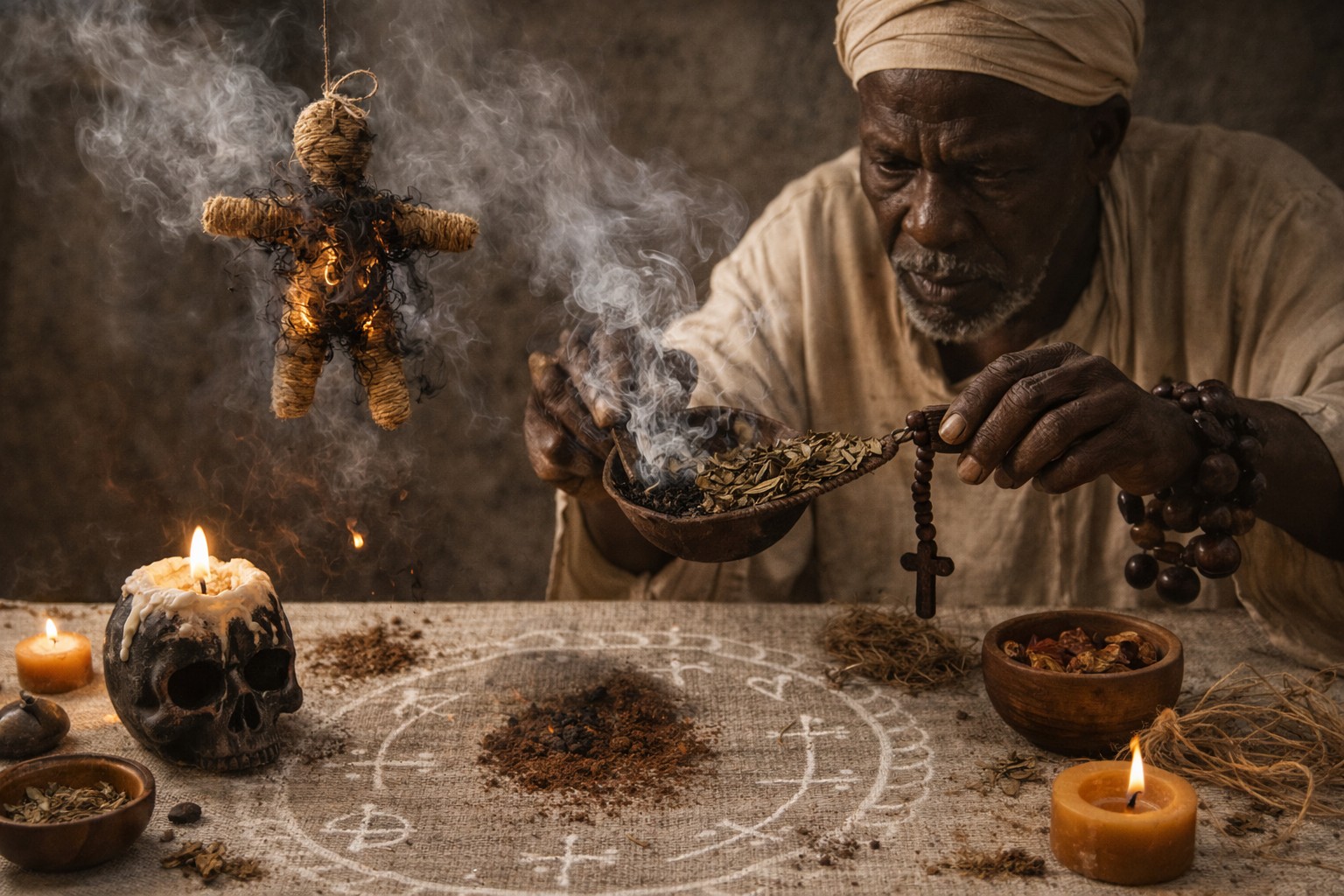 Marabout Samory et pratiques traditionnelles de maraboutage