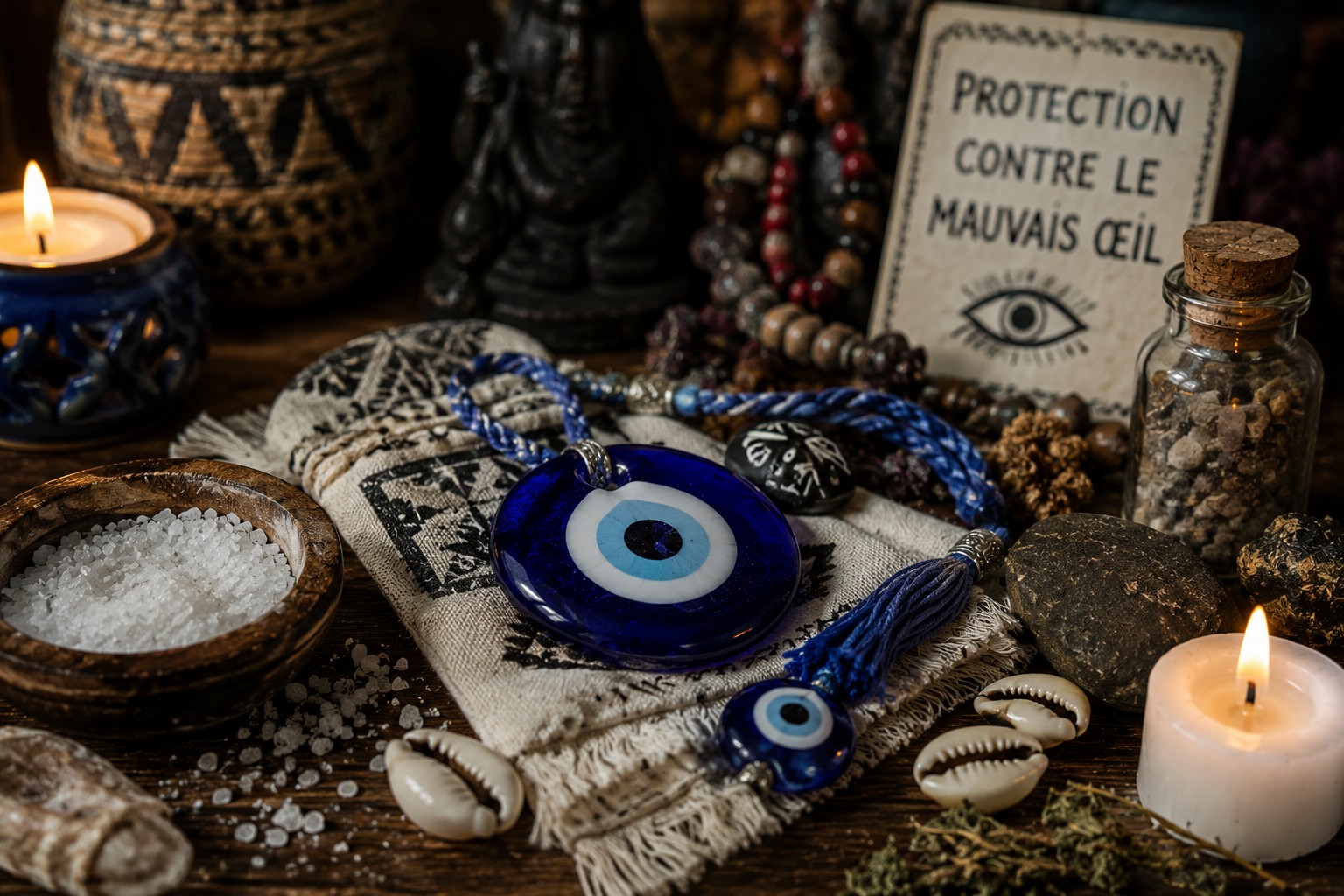Protection traditionnelle et rituel contre le mauvais œil